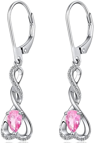 Ohrringe Silber 925 Hängend Damen Unendlichkeit Infinity Mit Zirkonia Kristall,schmuck Für Frauen Ohrringe Silber 925 Hängend Damen Unendlichkeit Infinity Mit Zirkonia Kristall,schmuck Für Frauen von Jiahanzb