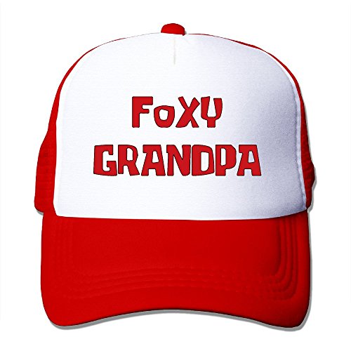 Jian Weimy Foxy Grandpa Unisex Mesh Truck Hat Snapback Hats Outdoor Sports (5 Colors) von Jian Weimy