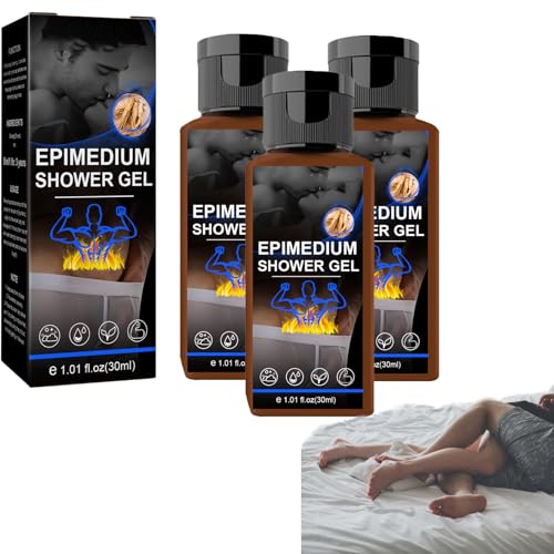 Epimedium Brevicornum Men's Exclusive Shower Gel,Endurance And Strength Booster For Men (3Pcs) von Jianyusheng