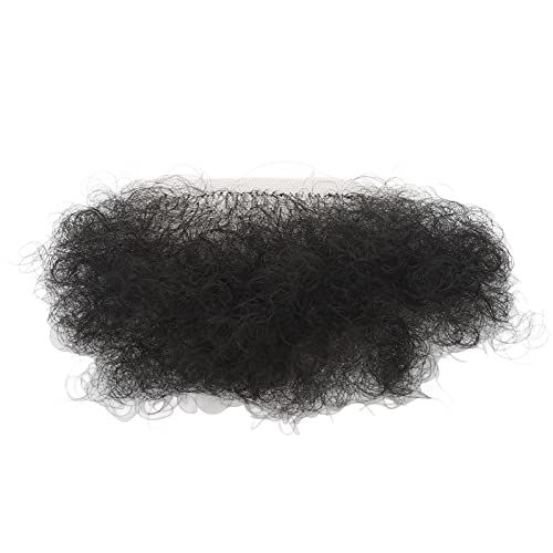 Gefälschtes Privates Haar, Handgefertigtes Biniki-Haar, Weiche Gefälschte Schamhaarpaste, Temprature Fiber Körperbehaarung für Männer und Frauen, Kostüm Unterkörper Schambehaarung (Kurz) von Jiawu
