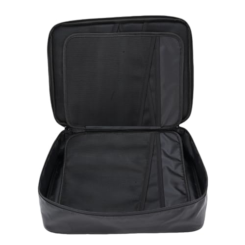 Jiawu Feuerfestes Dokumentbox, Feuerfeste Dateispeicherbeutel 14,2 X 10,6 X 4 Zoll, Großer Dokumenthalter mit Codierter Sperrung, Feuerfeste Dokumentorganisator 3 Layers Portable von Jiawu