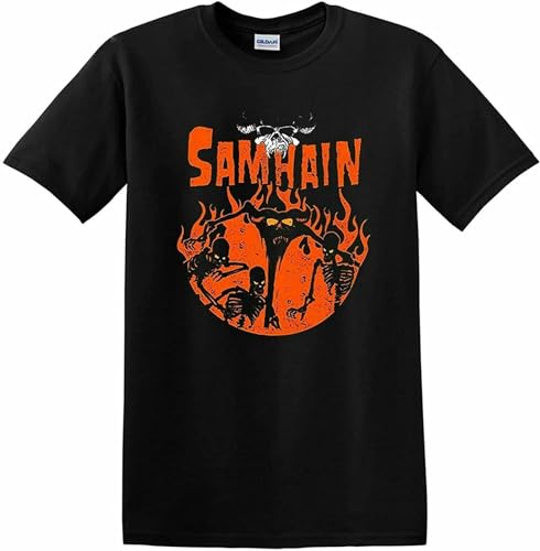 Samhain iii November Coming fire Band Shirt Funny Vintage Gift Men Black XXXL Samhain iii November Coming fire Band Shirt Funny Vintage Gift Men Black XXXL von JieZhiChun