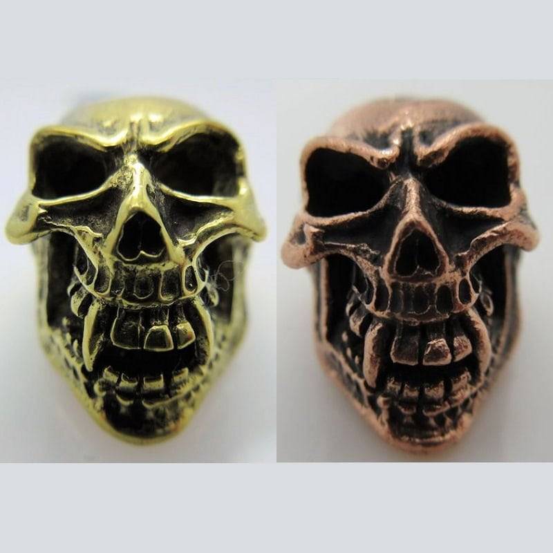 Großer Affenschädel Paracord/Leder Bead - Versand Aus Den Usa Großer Affenschädel Paracord/Leder Bead - Versand Aus Den Usa von JigProShop