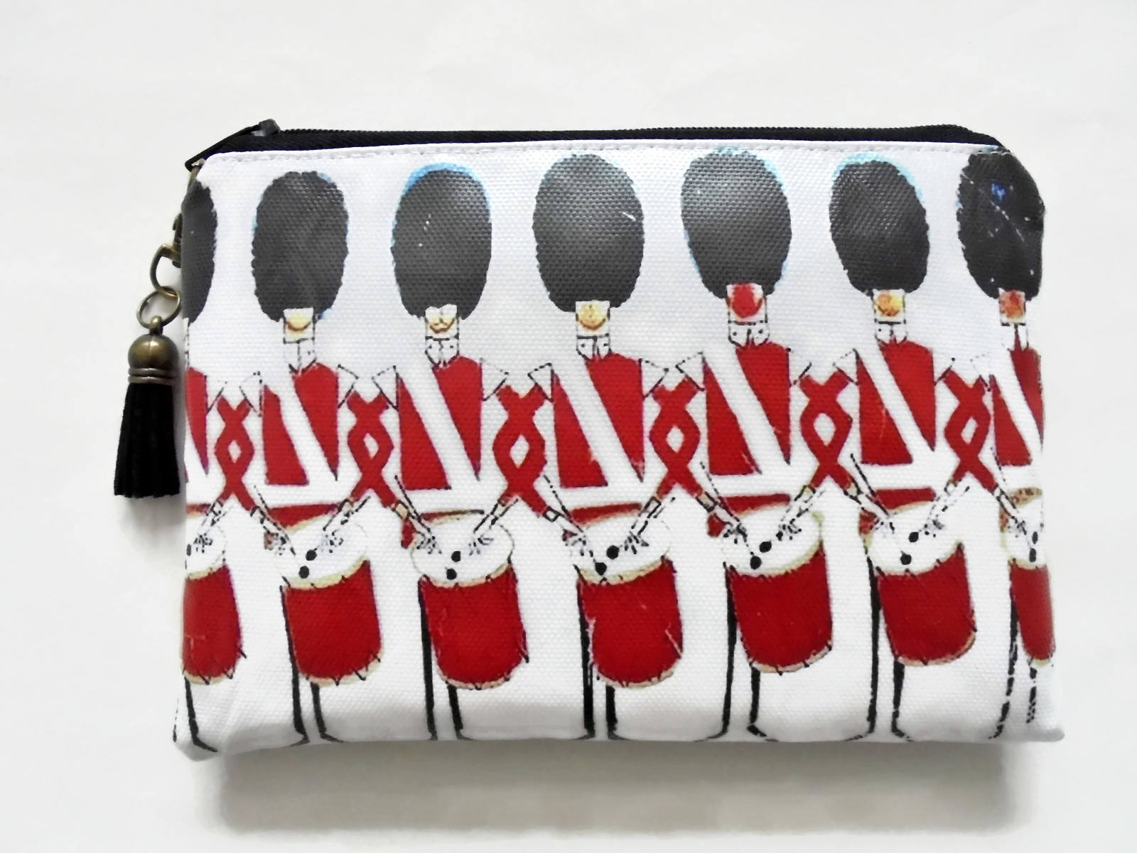 Gemusterte Vegan Kunstleder Geldbörse Schlanke Unisex Geldbörse von JiggleMaWiggle