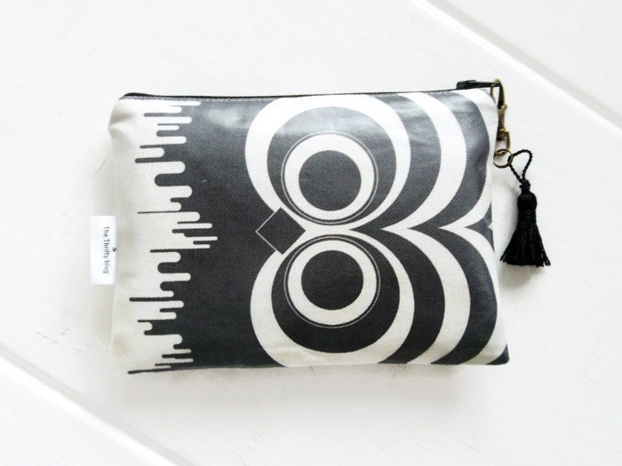 Portemonnaie Aus Kunstleder Schmale Geldbörse Mit Muster von JiggleMaWiggle