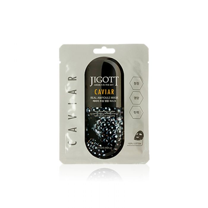 Jigott - Real Ampoule Mask Caviar - 1stück von Jigott
