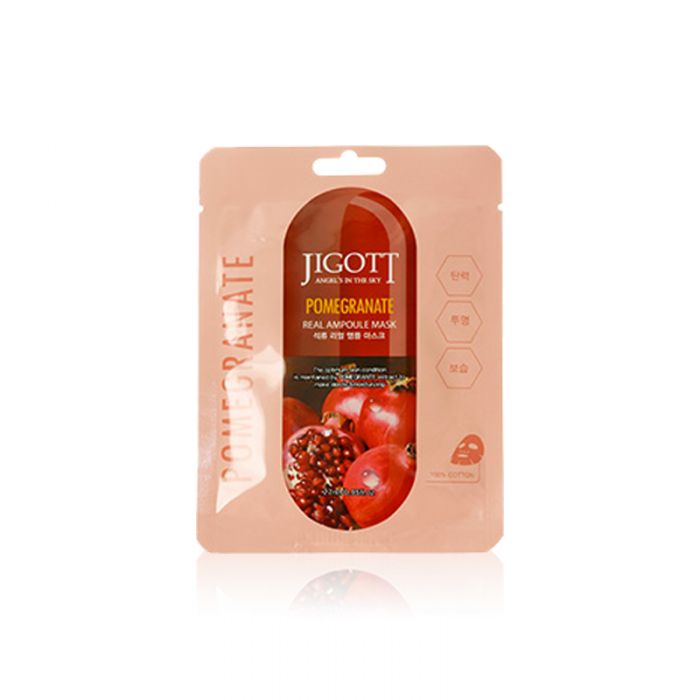 Jigott - Real Ampoule Mask Pomegranate - 1stück von Jigott