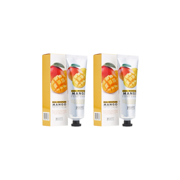 Jigott - Real Moisture Hand Cream - Mango - 100ml (2ea) Set von Jigott