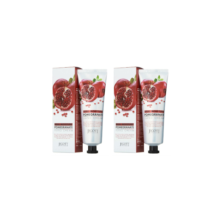 Jigott - Real Moisture Hand Cream - Pomegranate - 100ml (2ea) Set von Jigott