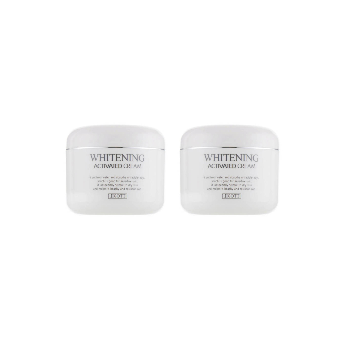 Jigott - Whitening Activated Cream/100g (2ea) Set von Jigott