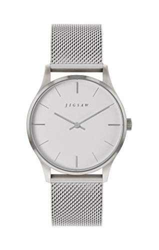 Jigsaw Damen Analog Quarz Uhr mit Edelstahl Armband JG4001 von Jigsaw