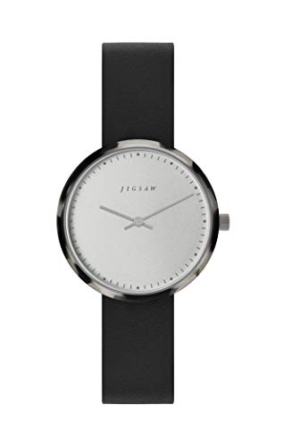 Jigsaw Damen Analog Quarz Uhr mit Leder Armband JG2029 von Jigsaw