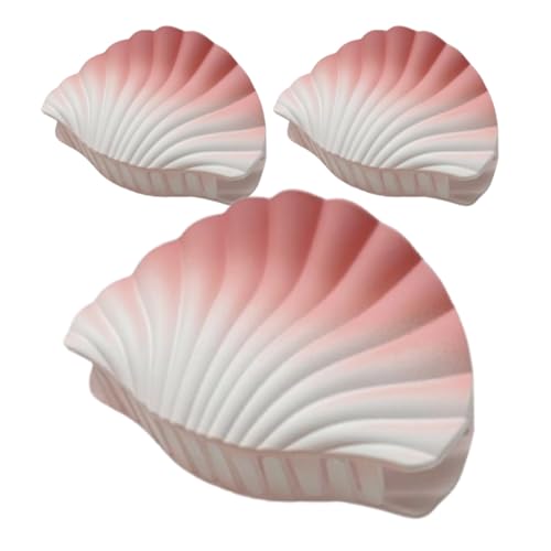 Jiimhte Damen Haarklammer - Muschelform Dickes Haar Haarklammern,3 Stück Verlauf Haarklemmen Modeaccessoires Für Pendeln Schule Konzert Yoga Wandern Fest von Jiimhte