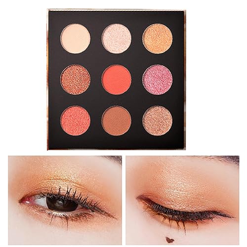 Lidschatten-Make-up-Palette | Matte Makeup Lidschatten Palle - Hochpigmentierte Matt-Schimmer-Lidschatten-Palette, Kosmetik-Geschenkset für Frauen und Mädchen, Urlaub, Geburtstag Jikiaci von Jikiaci