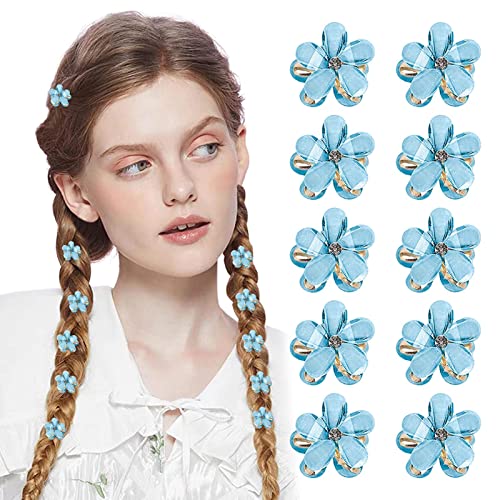 Perle Kleine Haarspangen,10-teiliges Set Fashion Pearl Design Bangs Clips - Multifunktionaler Haarschmuck für Frauen, Mädchen, Geburtstag und Hochzeitsfeier Jikiaci von Jikiaci