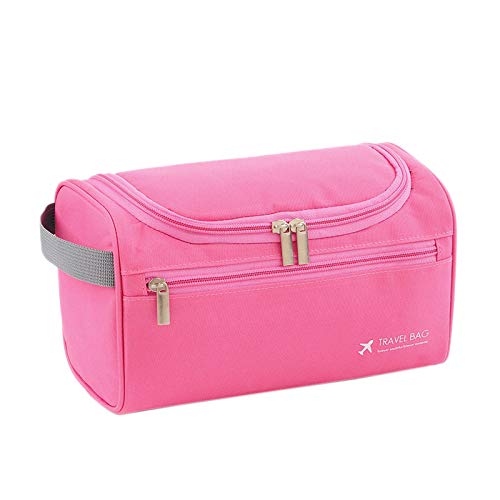 Jiklophg wasserdichte HäNgende Kosmetik Tasche Herren GeschäFts Aufbewahrungs Tasche Damen Kosmetik Organizer Reisen Wasch Kit (Rot) von Jiklophg