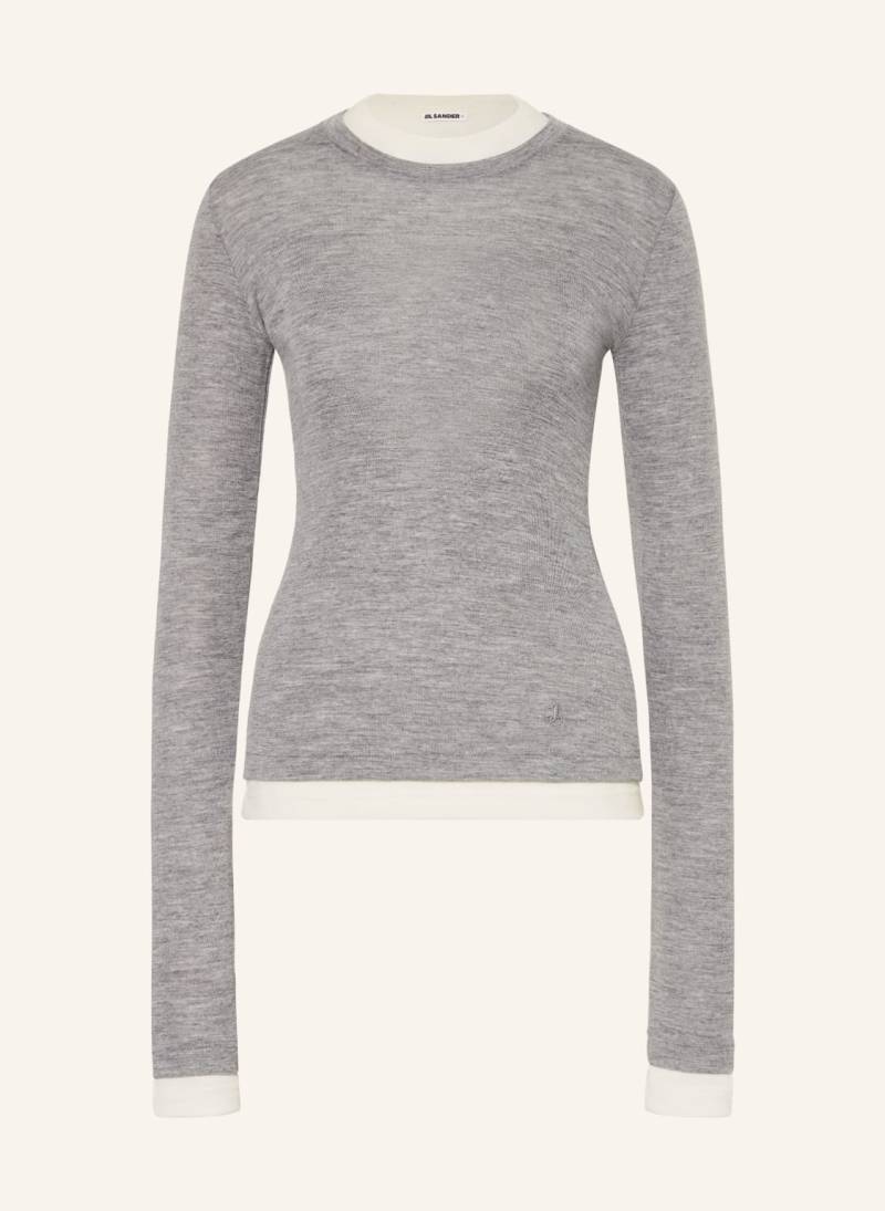 Jil Sander 2er-Pack Longsleeves grau von Jil Sander