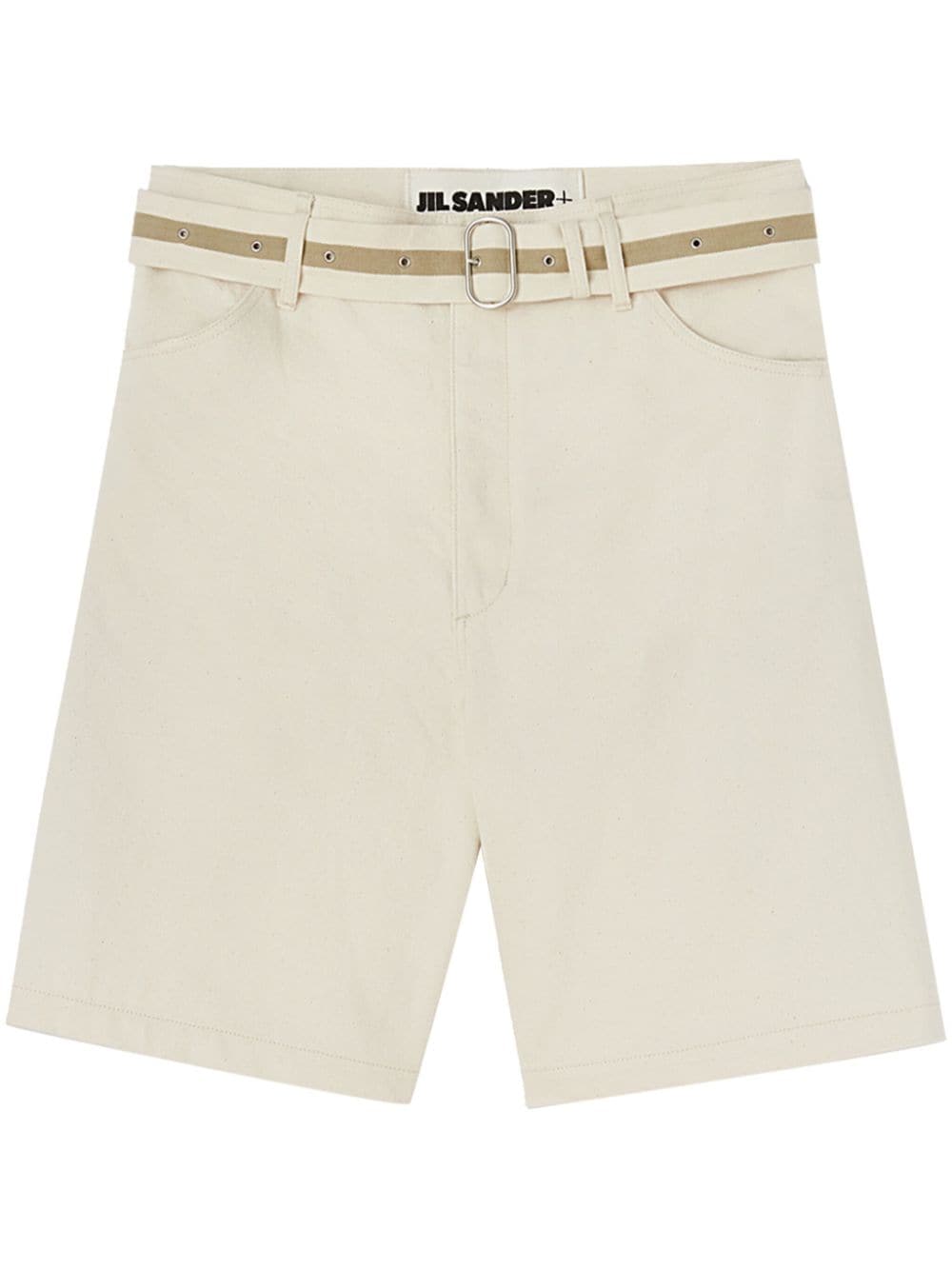 Jil Sander Bermudas mit Gürtel - Nude von Jil Sander