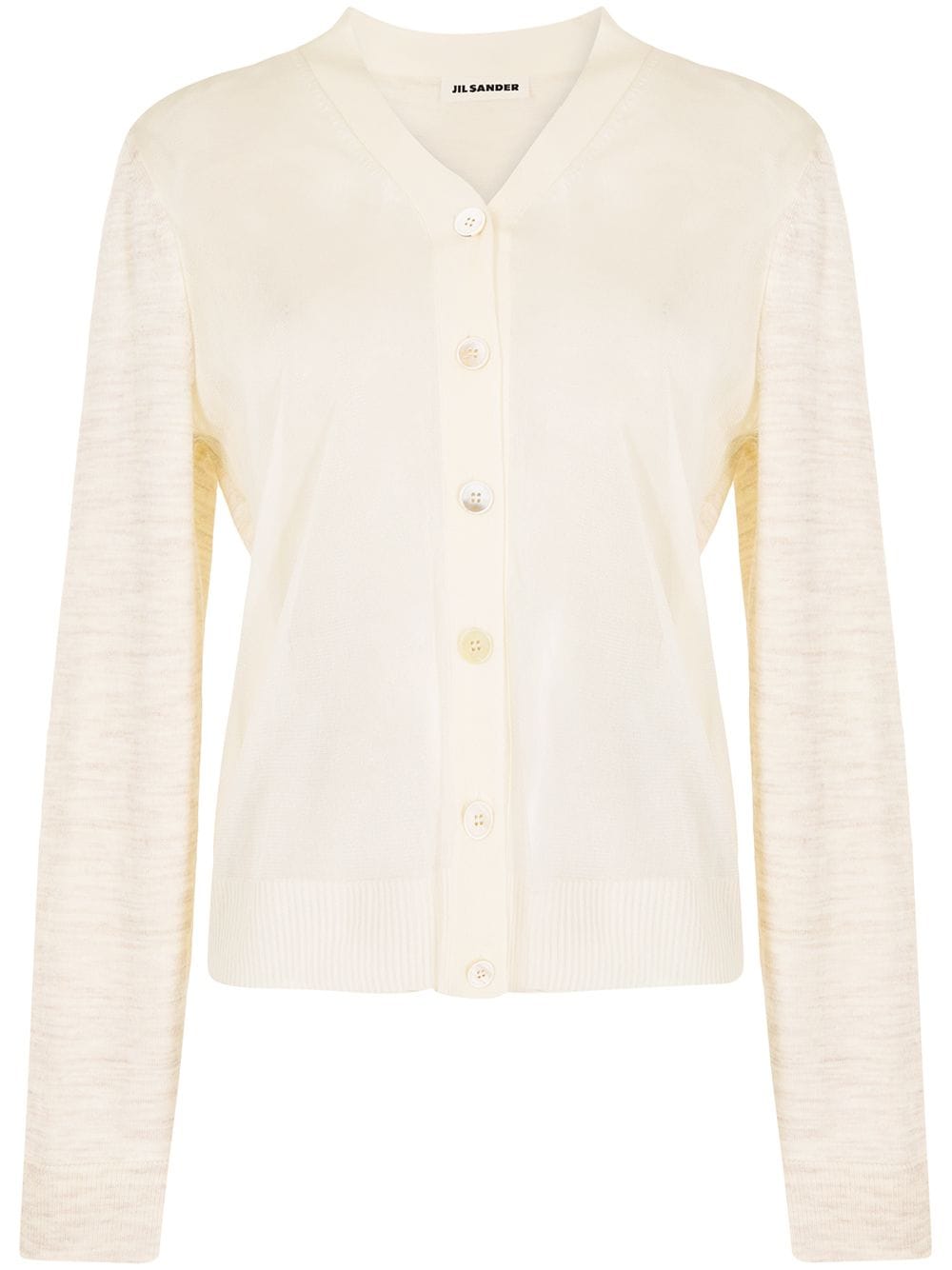 Jil Sander Cardigan mit Sheer-Effekt - Nude von Jil Sander