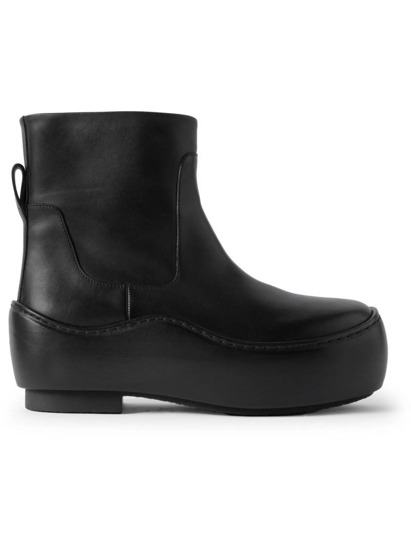 Jil Sander - Exaggerated-Sole Leather Chelsea Boots - Men - Black - EU 40 Jil Sander - Exaggerated-Sole Leather Chelsea Boots - Men - Black - EU 40 von Jil Sander