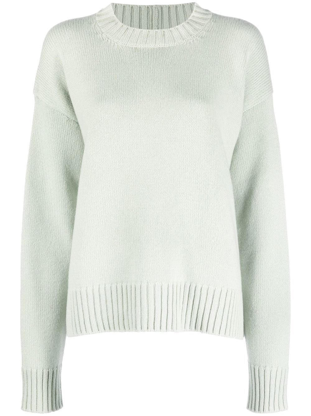 Jil Sander Fein gestrickter Pullover - Grün von Jil Sander