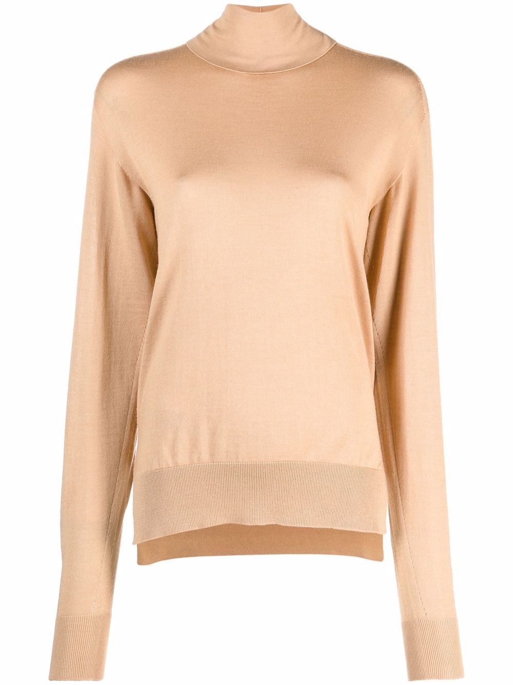 Jil Sander Fein gestrickter Pullover - Nude von Jil Sander