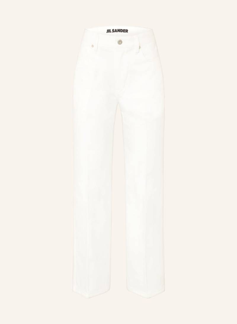 Jil Sander Flared Jeans weiss von Jil Sander