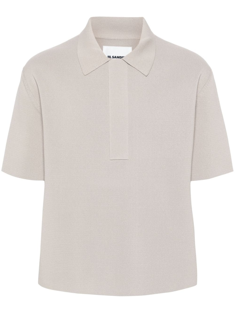 Jil Sander Gestricktes Poloshirt - Nude von Jil Sander