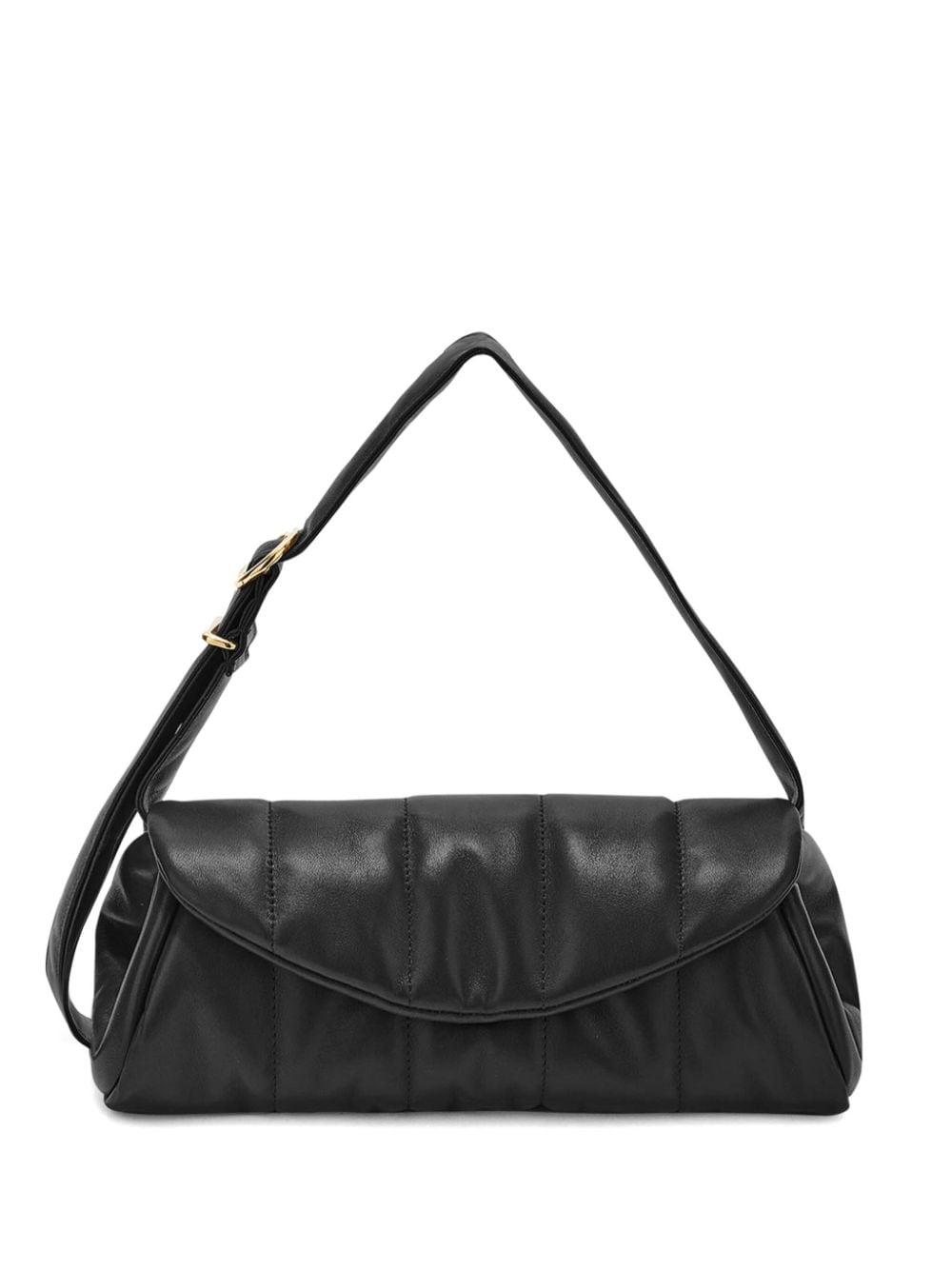 Jil Sander Große Cannolo Schultertasche - Schwarz von Jil Sander