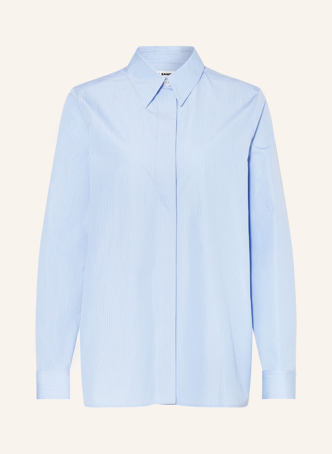 Jil Sander Hemdbluse Monday blau von Jil Sander