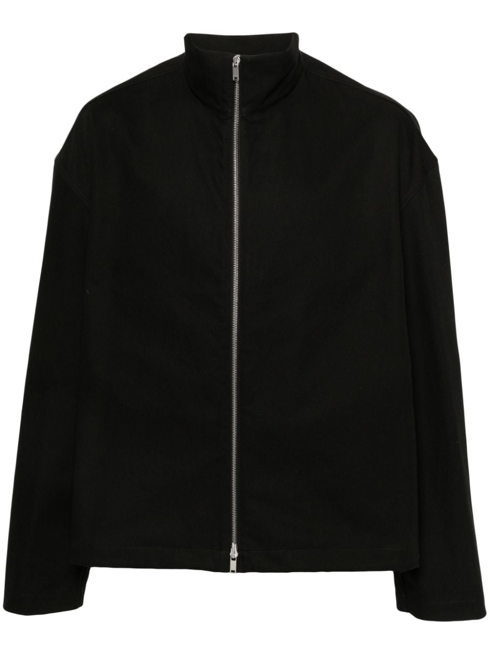 Jil Sander Hemdjacke aus Canvas - Schwarz von Jil Sander