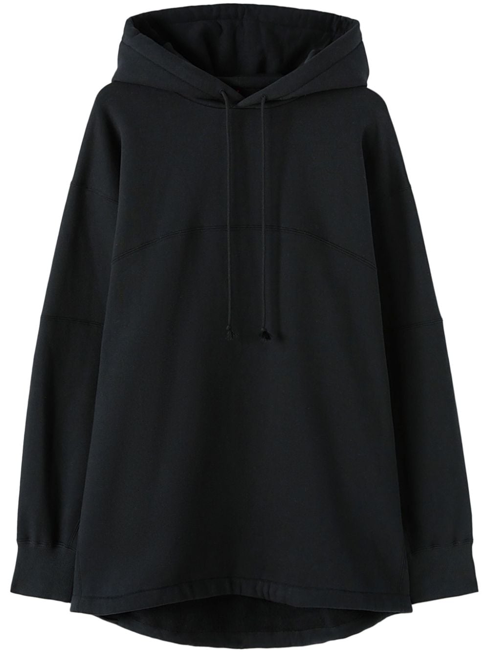 Jil Sander Hoodie mit Logo-Stickerei - Schwarz von Jil Sander