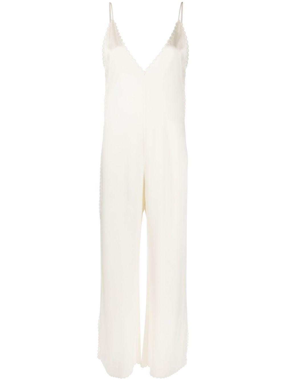 Jil Sander Jumpsuit mit weitem Bein - Nude von Jil Sander