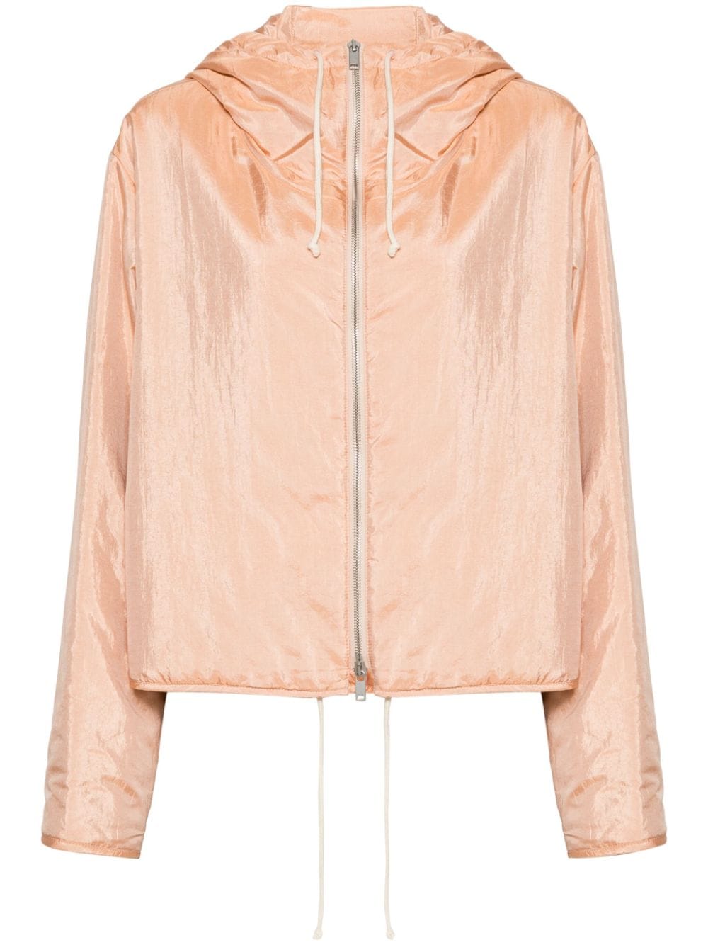 Jil Sander Kapuzenjacke mit Reißverschluss - Rosa von Jil Sander