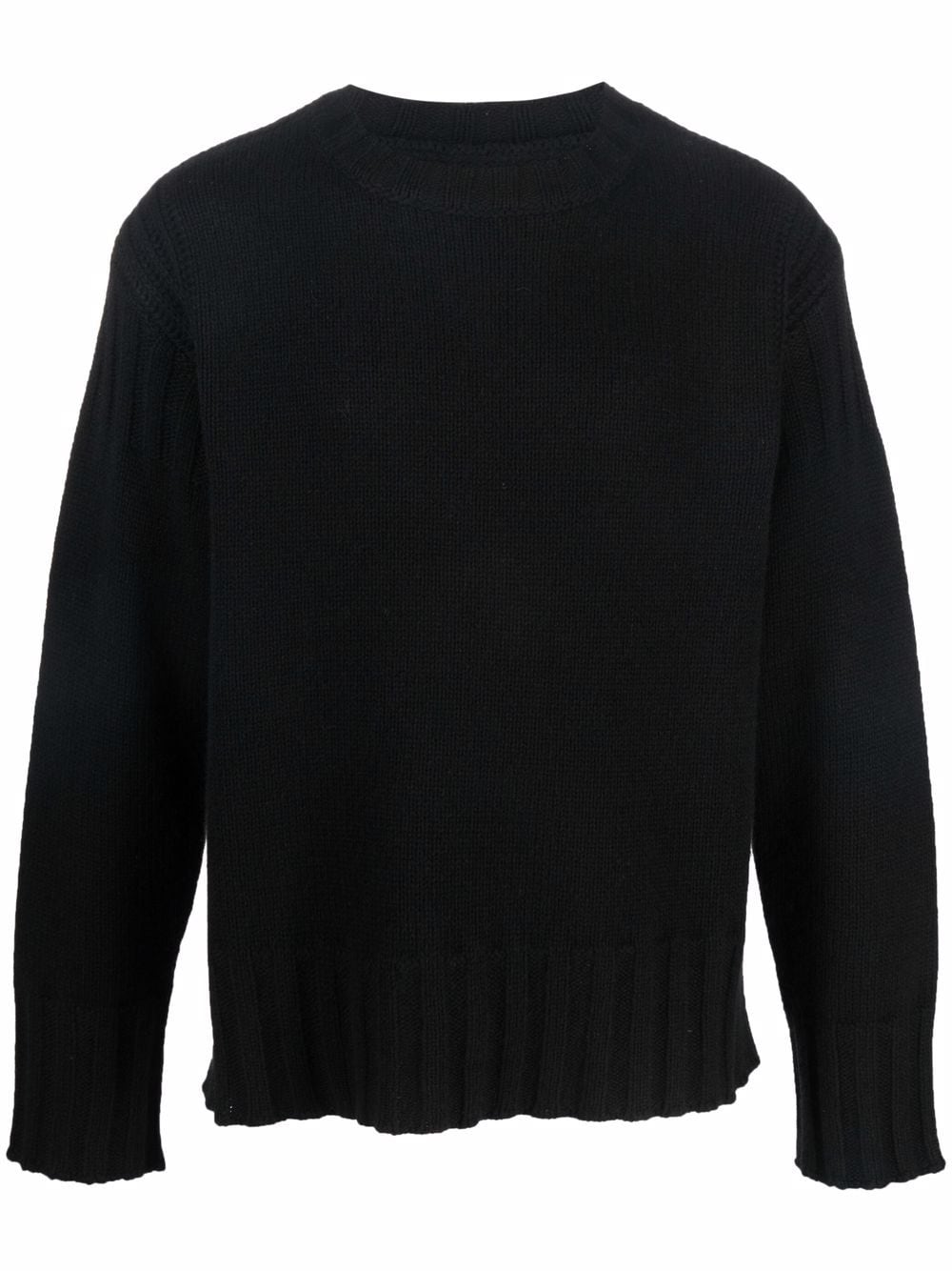 Jil Sander Kaschmirpullover mit tiefen Schultern - Schwarz von Jil Sander