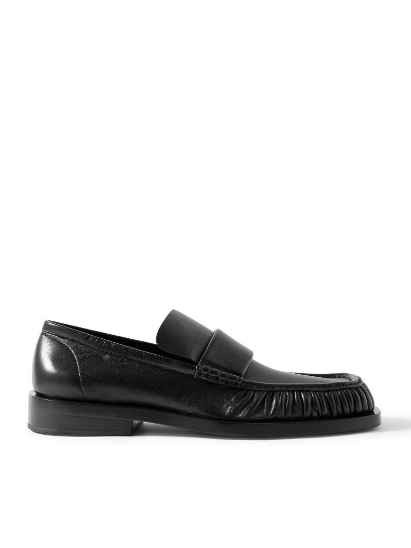 Jil Sander - Leather Penny Loafers - Men - Black - EU 41 von Jil Sander