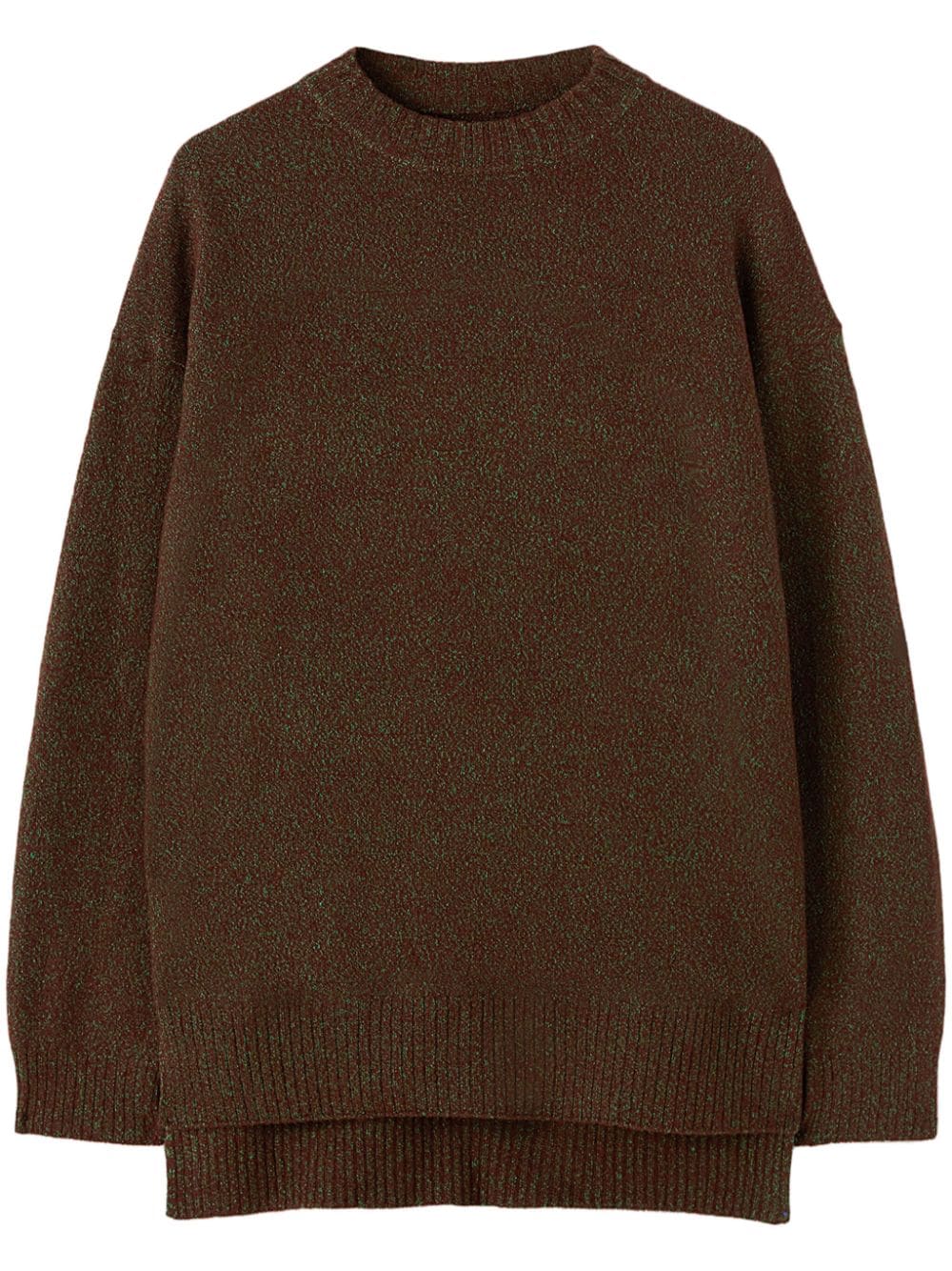 Jil Sander Melierter Pullover - Braun von Jil Sander