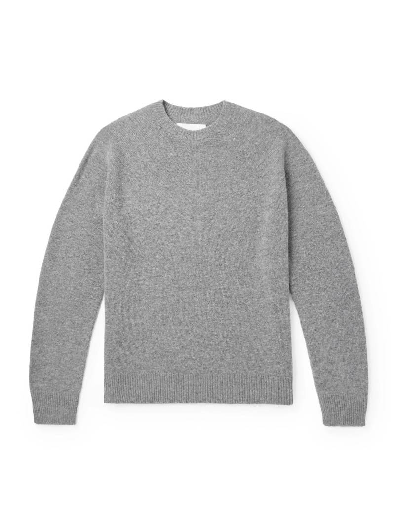 Jil Sander - Merino Wool and Cashmere-Blend Sweater - Men - Gray - IT 46 von Jil Sander