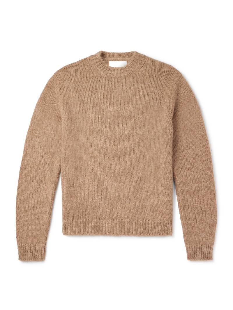 Jil Sander - Oversized Alpaca-Blend Sweater - Men - Brown - IT 52 von Jil Sander