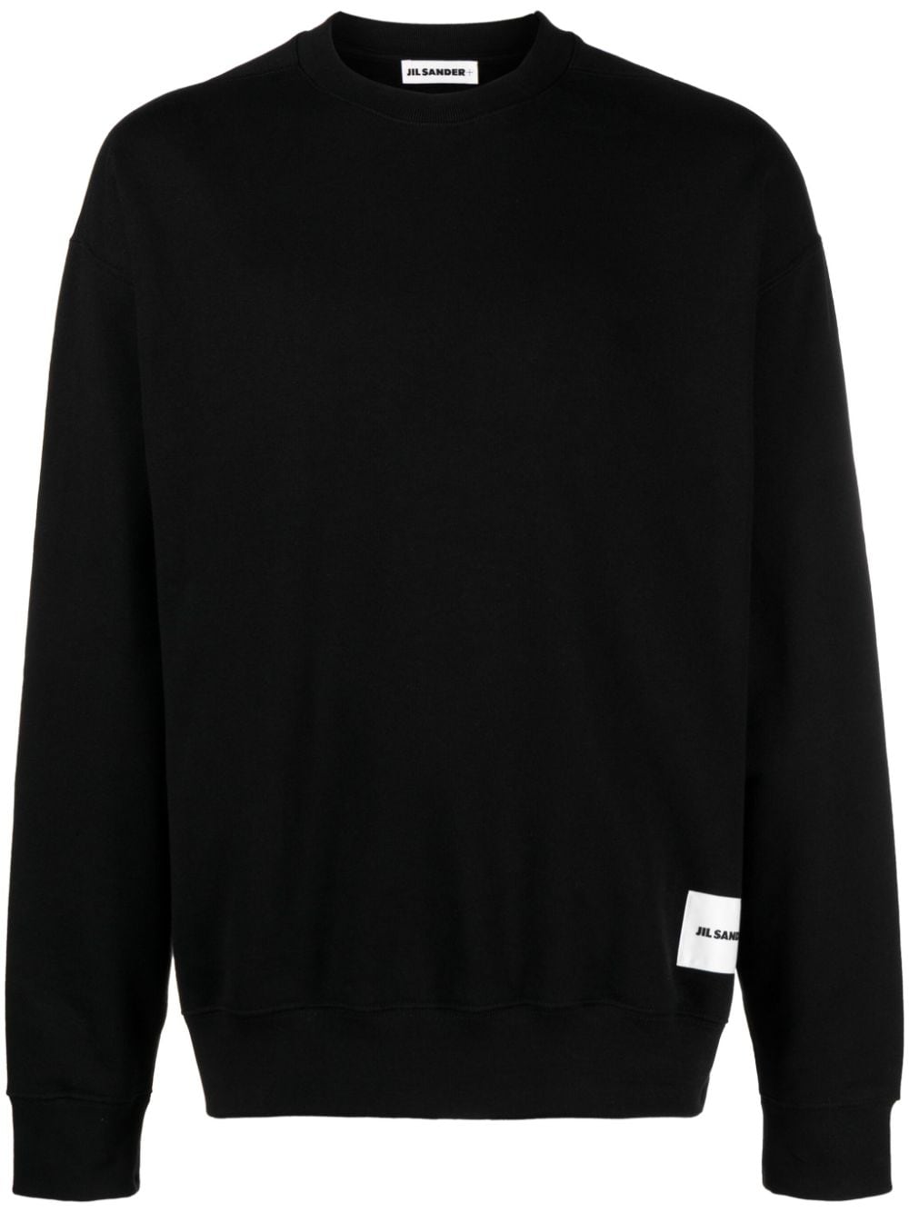 Jil Sander Pullover mit Logo-Patch - Schwarz von Jil Sander