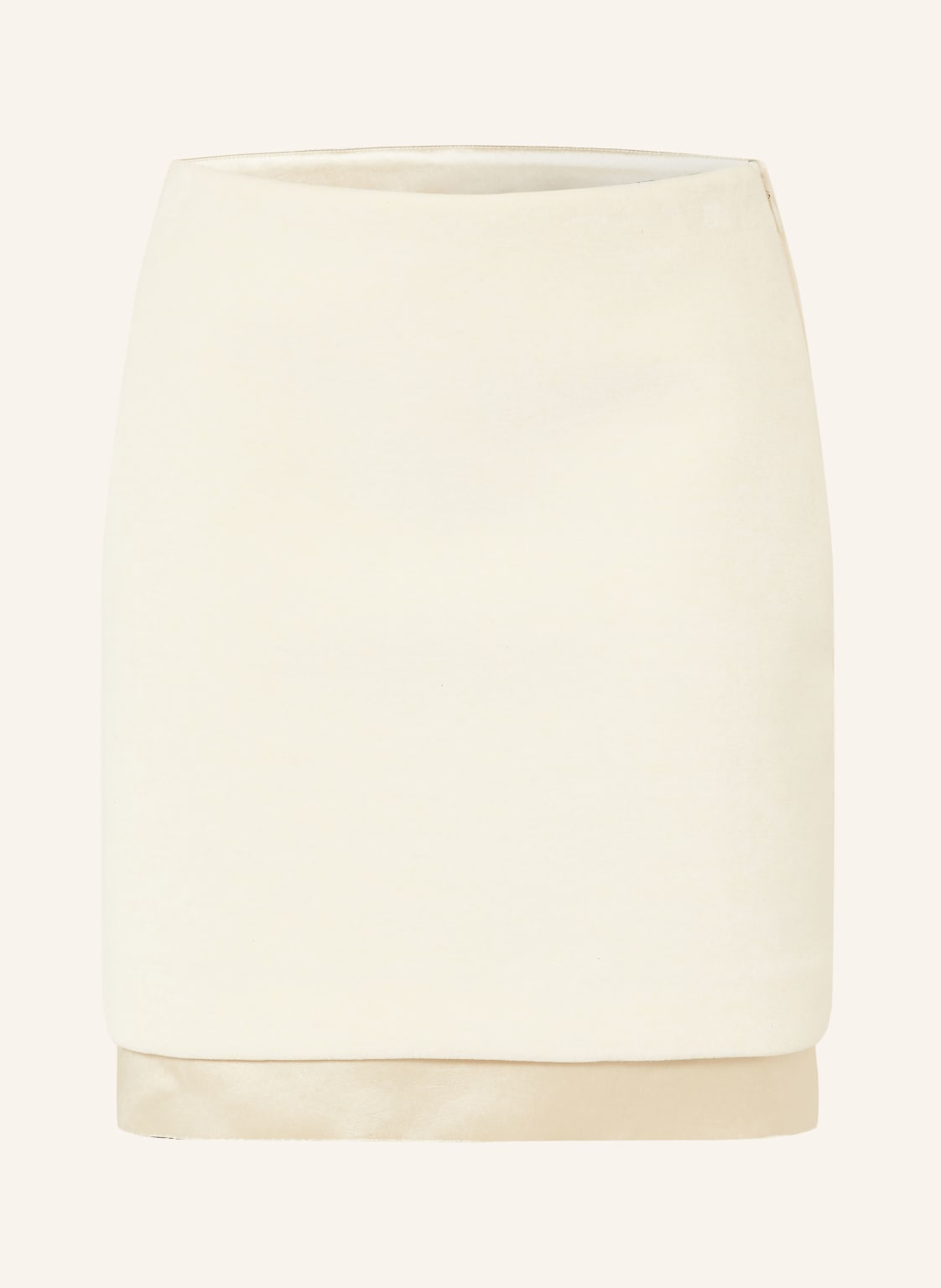 Jil Sander Samtrock weiss von Jil Sander