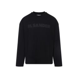 Jil Sander Schwarzes Baumwoll-t-shirt von Jil Sander