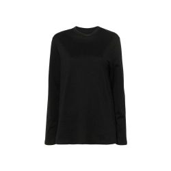 Jil Sander Schwarzes Langarm-t-shirt von Jil Sander