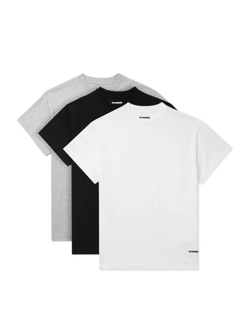 Jil Sander - Set of Three Cotton-Jersey T-Shirts - Men - Multi - XS Jil Sander - Set of Three Cotton-Jersey T-Shirts - Men - Multi - XS von Jil Sander