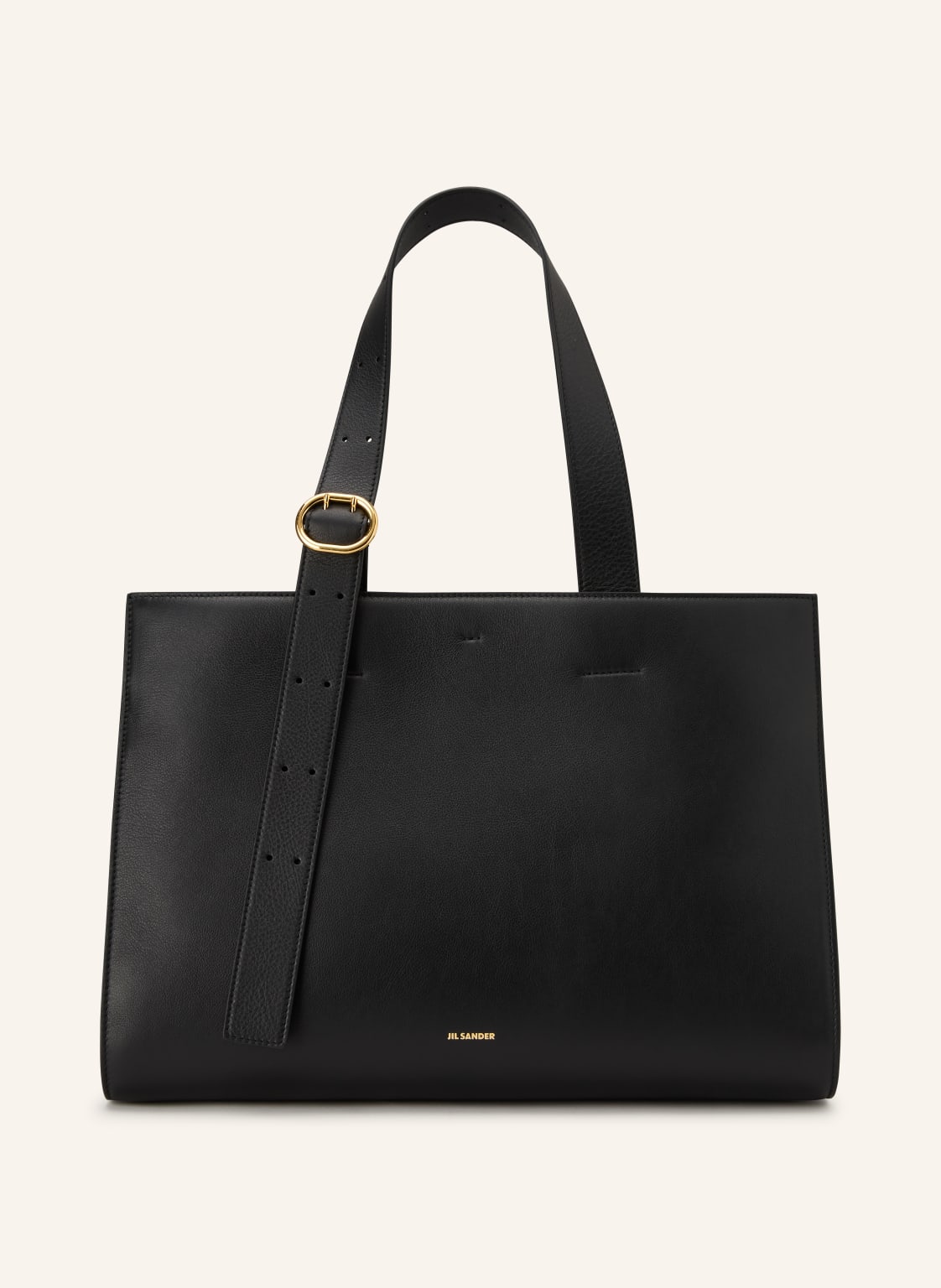 Jil Sander Shopper Cannolo schwarz von Jil Sander