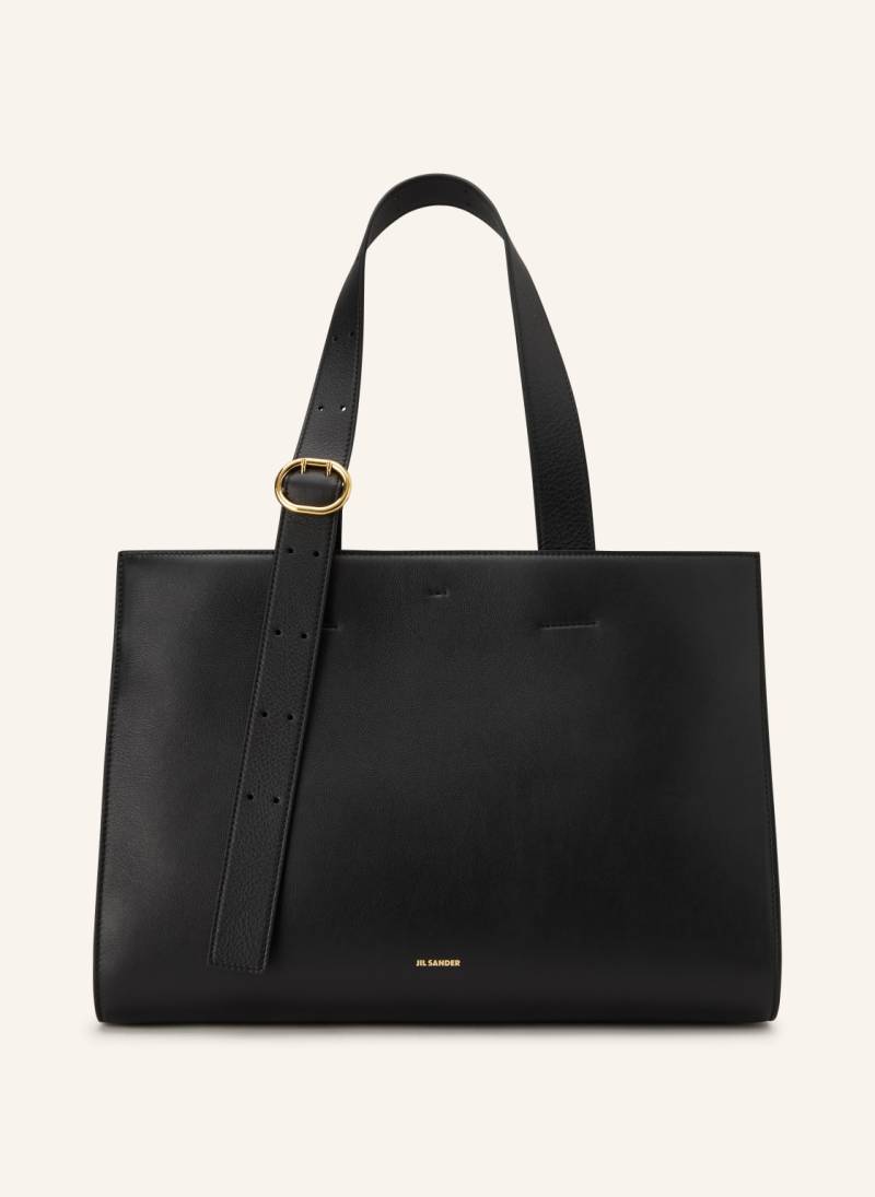 Jil Sander Shopper Cannolo schwarz von Jil Sander