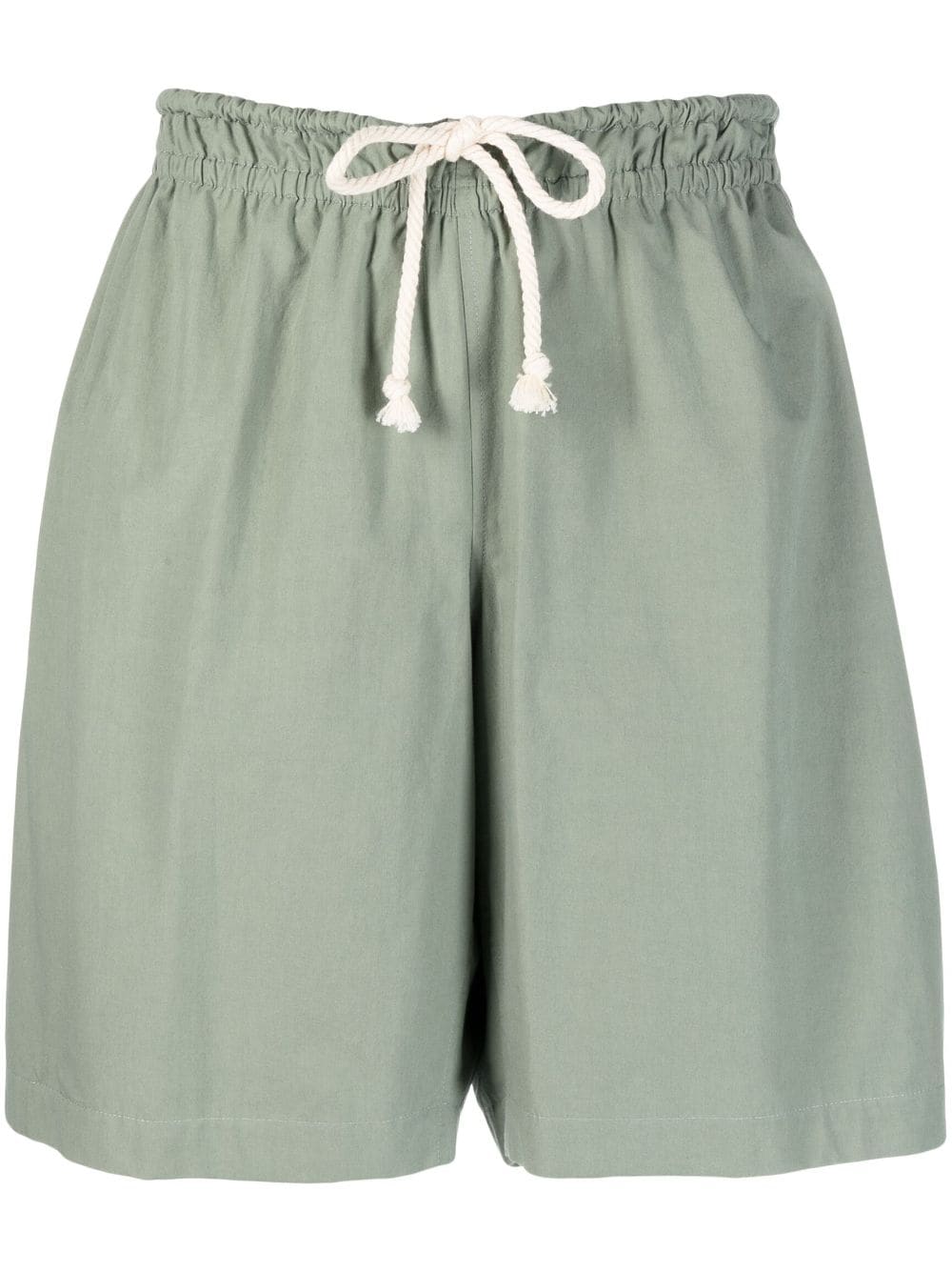 Jil Sander Shorts mit Kordelzug - Grün von Jil Sander