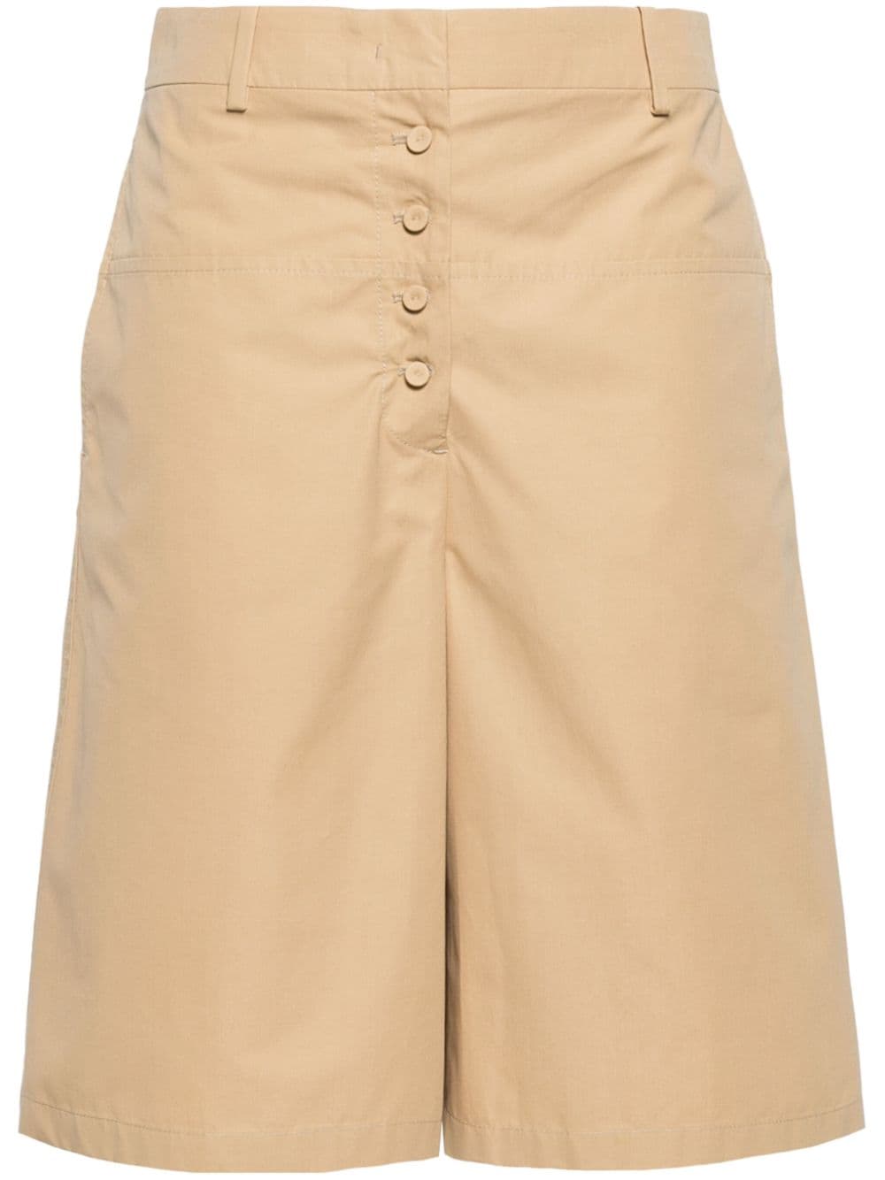 Jil Sander Shorts mit hohem Bund - Nude von Jil Sander