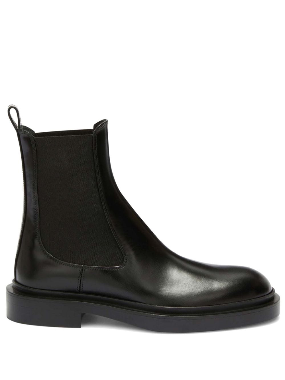 Jil Sander Stiefeletten aus Leder 30mm - Schwarz von Jil Sander