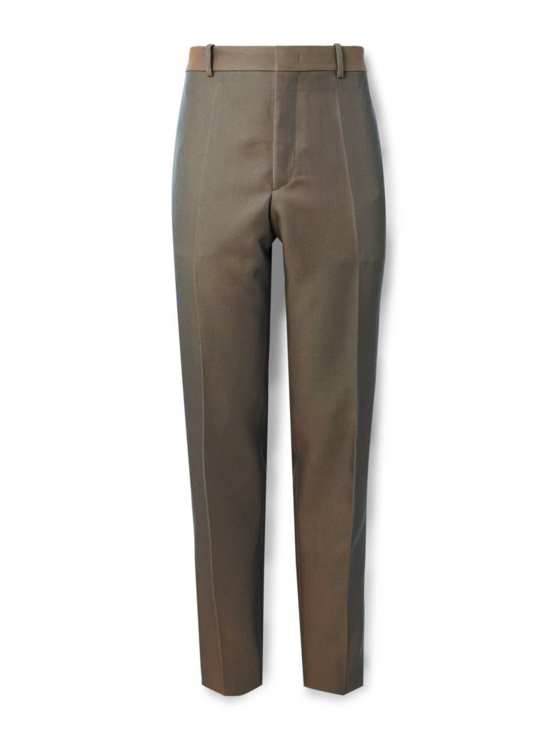 Jil Sander - Straight-Leg Virgin Wool-Blend Twill Trousers - Men - Neutrals - IT 46 von Jil Sander